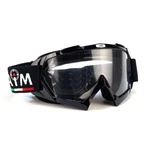 Очки Кроссовые AiM Black Glossy 634-100 Очки Кроссовые AiM Black Glossy 634-100