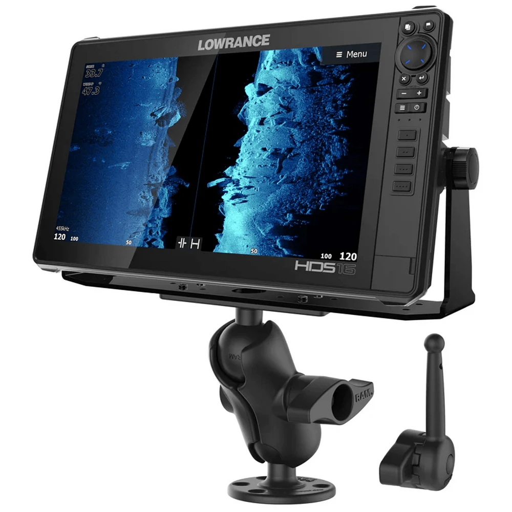 Крепление для эхолотов RAM MOUNTS с ключом Hi-Torq, RAM-D-115-C-KNOB9H