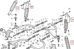 OD-415-Н2 RusAm Амортизатор Передней Подвески С Усиленной Пружиной Для AODES PATHCROSS 17001010120, 17001010130, 17301010130, 17001010121, 17001010050
