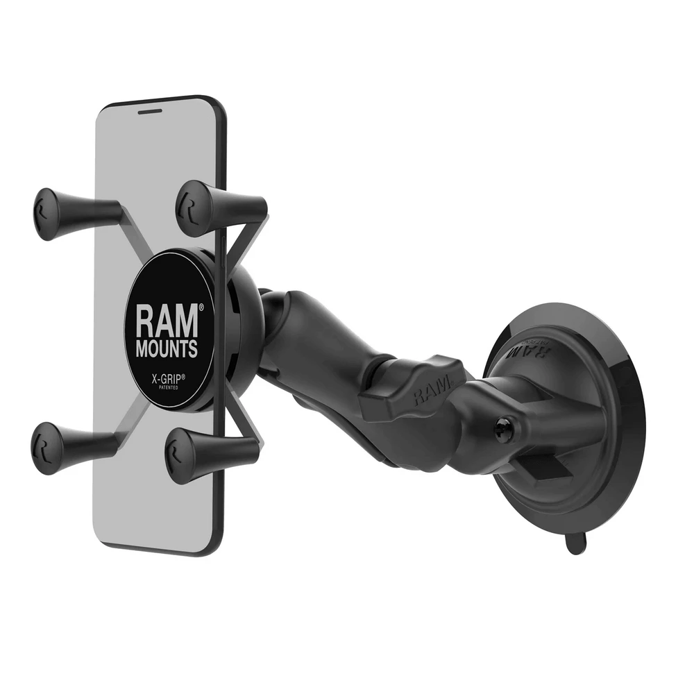 Крепление для телефона RAM MOUNTS X-Grip с присоской Twist-Lock, RAM-B-166-UN7U