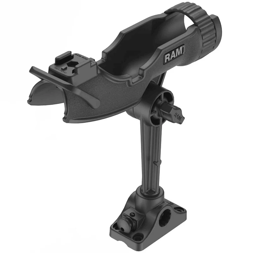 Держатель RAM MOUNTS ROD HD для удочек с переборкой/плоской поверхностью основания, RAP-433-BMP