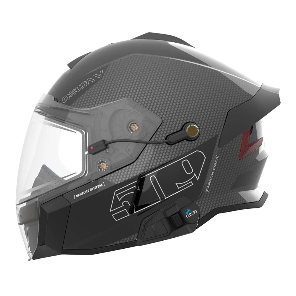 Шлем 509 Delta V Carbon Commander с подогревом D, F01015700-002