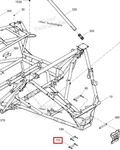 705206854 Пластина Задних Тяг Для BRP Can Am Maverick 705206073