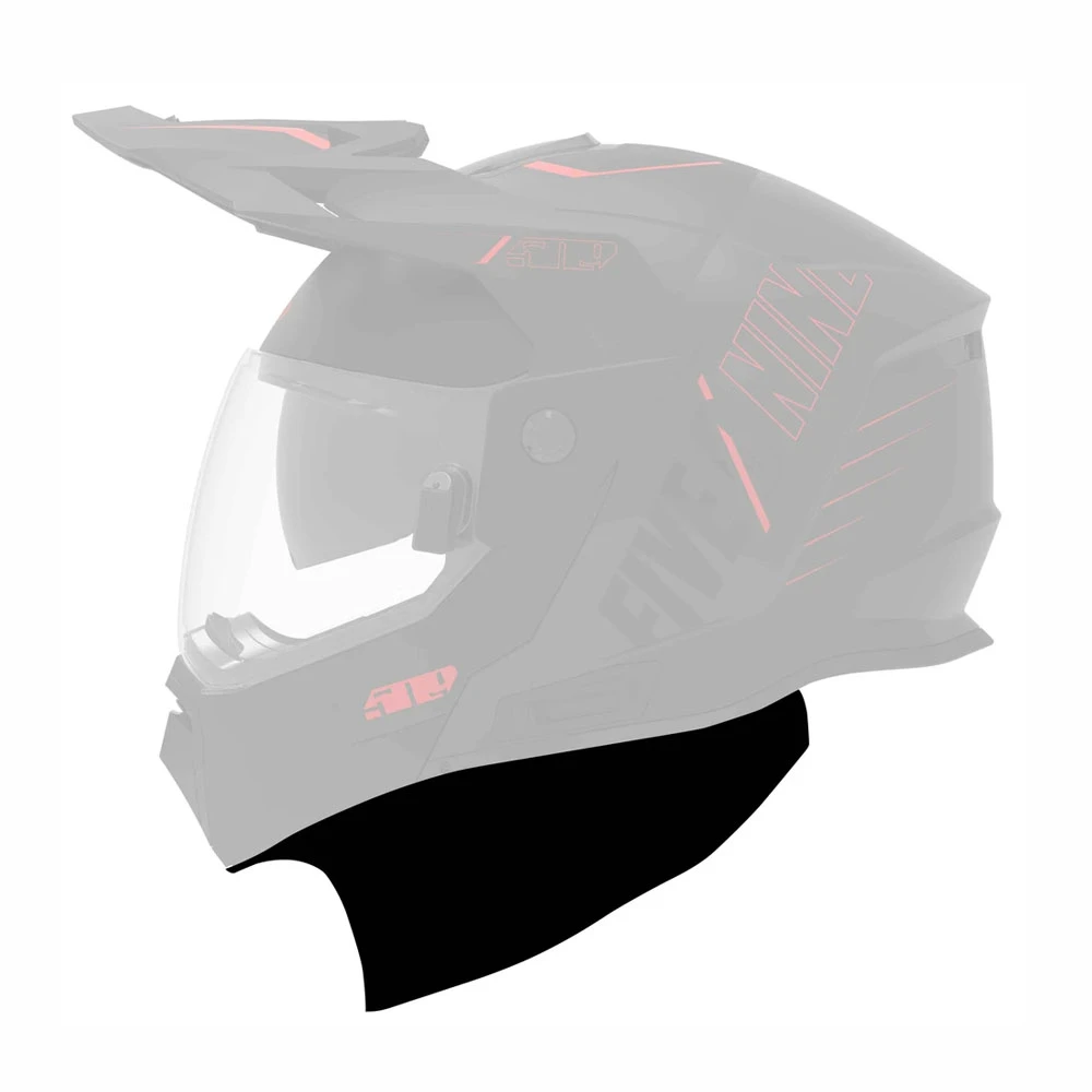 Шторка подбородка 509 Delta R4 Black, OS, F01007400-000-000