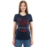 Футболка женская DRAGONFLY Sheregesh Синий 700123