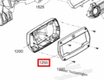 709402487 Облицовка приборной панели BRP Maverick x3 2022