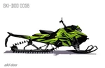 Наклейки VEL На Снегоход Ski Doo Summit Expert 005B