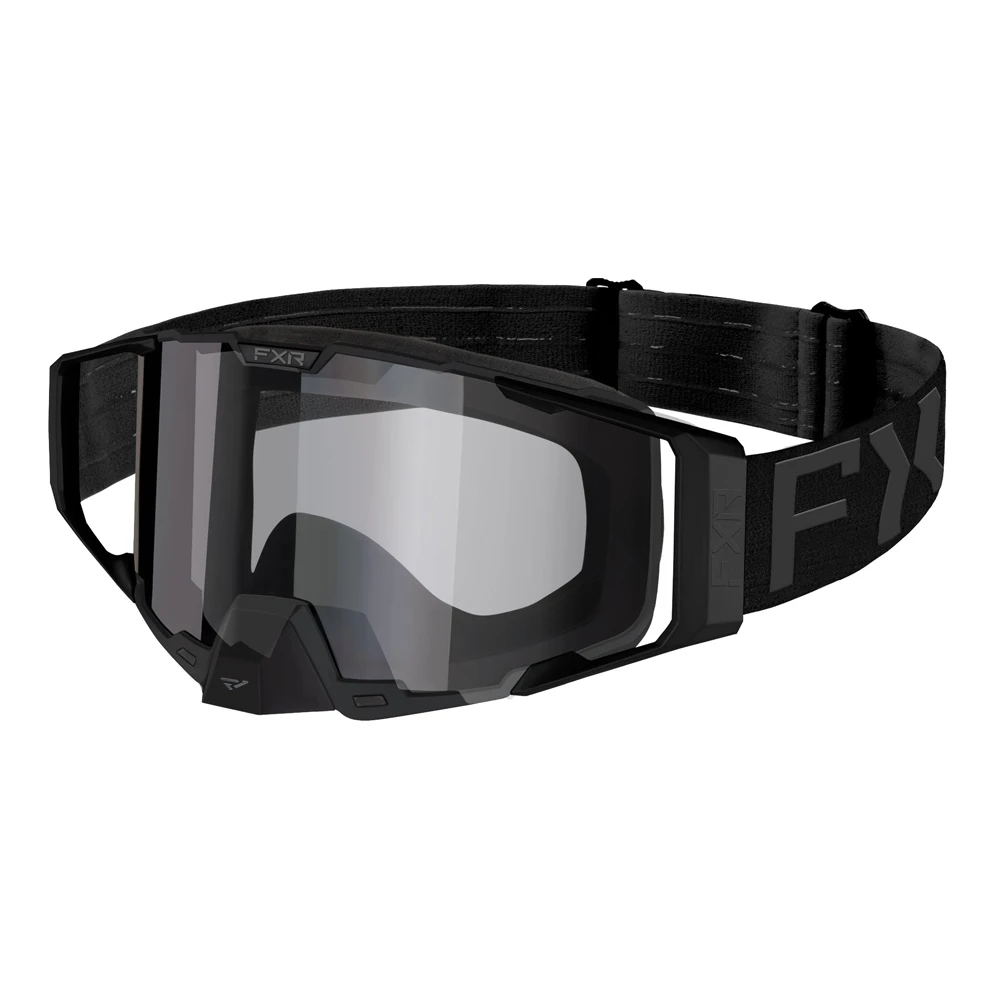 Очки FXR Combat Cold Stop Clear без подогрева Black Ops, 223106-1010-00