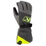 Перчатки KLIM Powerxross Gauntlet Glove LG Asphalt - Hi-Vis 3334-002-140-605