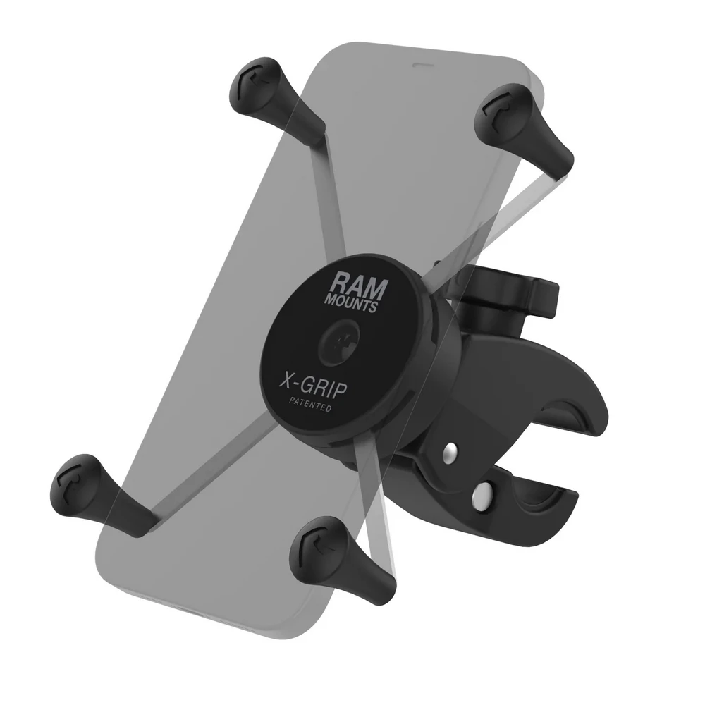 Крепление для большого телефона RAM MOUNTS X-Grip со струбциной Tough-Claw 16 - 29 мм, RAM-HOL-UN10-400-2U