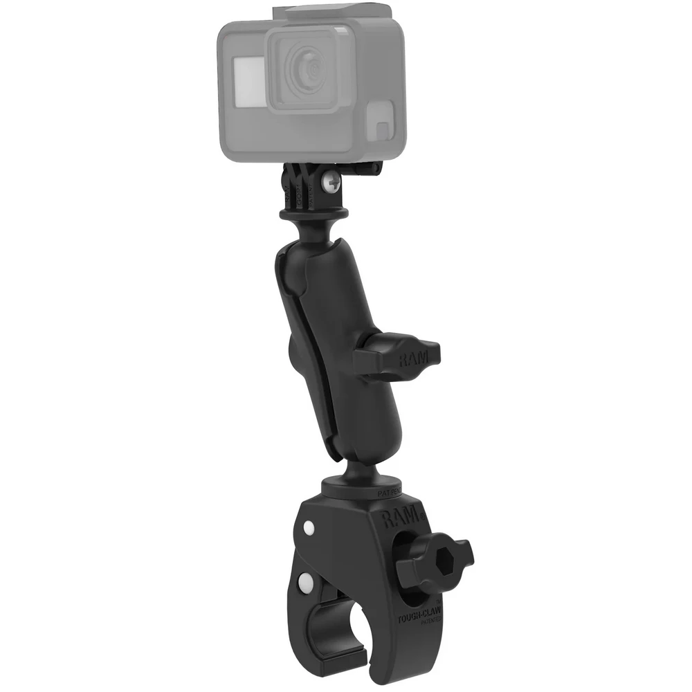 Крепление для GoPro RAM MOUNTS со струбцина 16-29 мм, двойное шаровое крепление, RAP-B-400-GOP1U