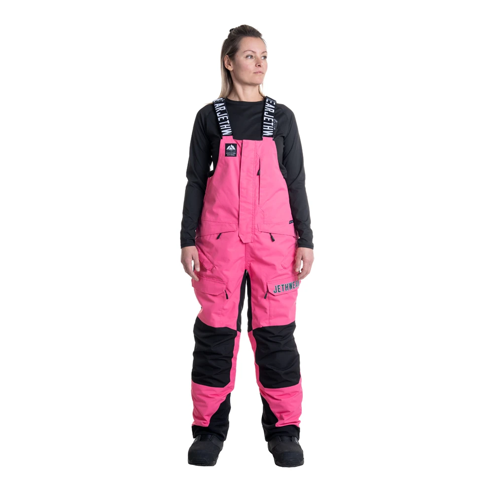 Полукомбинезон Jethwear Treeline Bib с утеплителем Hot Pink, S, J24231-075-S