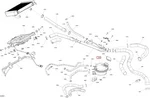 509001260 Бачок Расширительный Охлаждающей Жидкости Для Ski Doo SKANDIC 600, 2022 EXPEDITION SWT 600