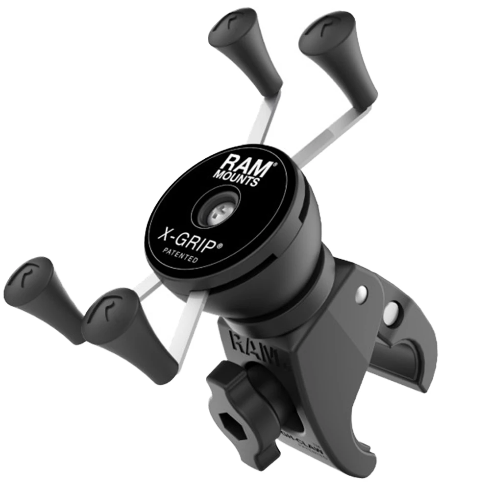 Крепление для телефона RAM MOUNTS со струбциной Tough-Claw 16-29 мм, RAM-HOL-UN7-400-1U