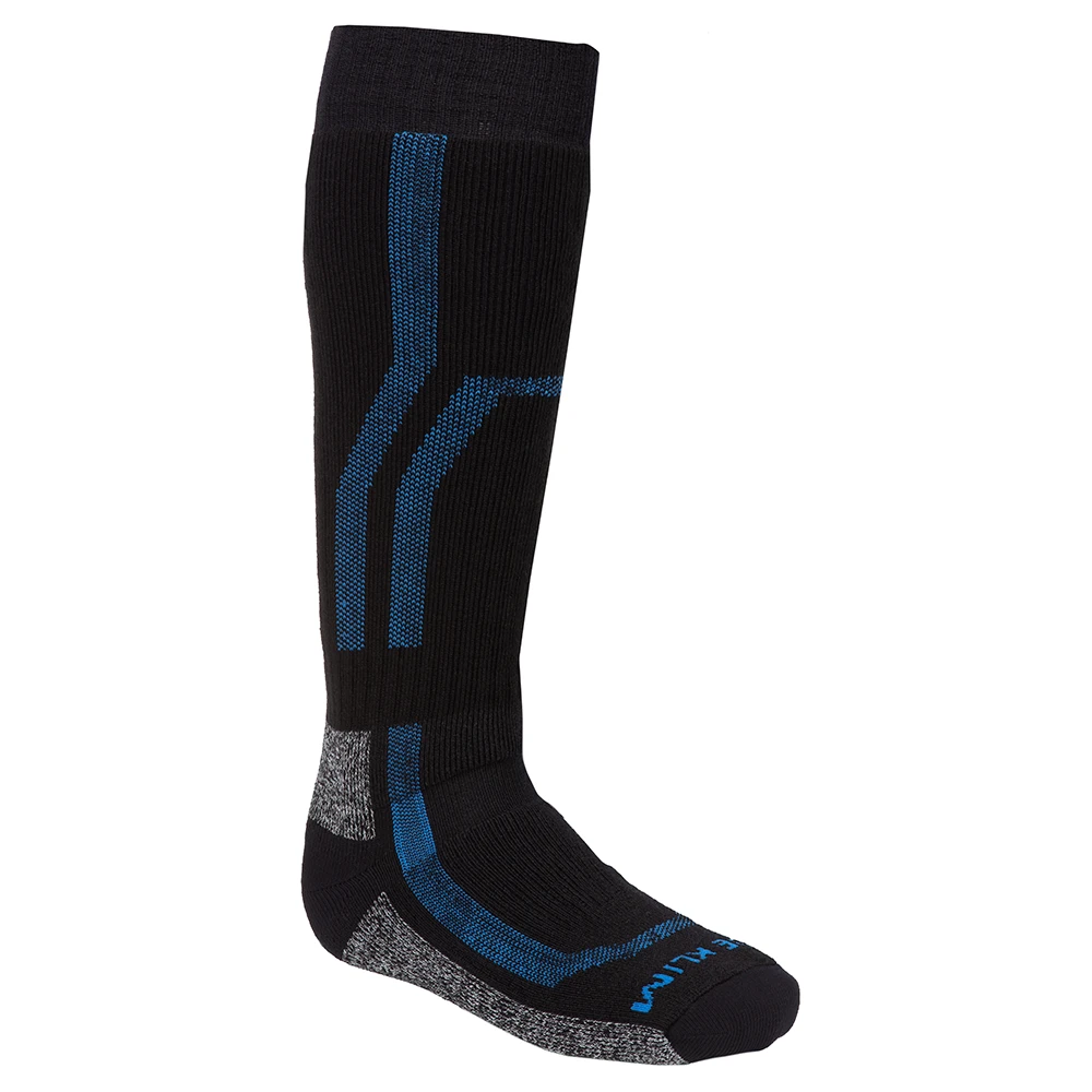 Носки Klim Aggressor 3.0 Black/Electric Blue Lemonade, MD, 6005-002-130-010
