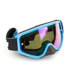 Очки Кроссовые MX Spy Optic Woot Race SLICE BLUE-SMOKE W/PINK SPECTRA + CLEAR AFP