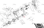 504153996 Шестерня КПП 49 Зубьев Для Ski Doo