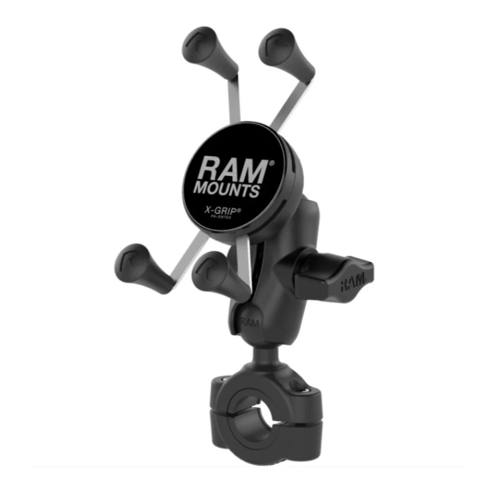 Крепление для телефона RAM MOUNTS основанием Torque Medium Rail  19 - 25 мм, RAM-B-408-75-1-A-UN7U