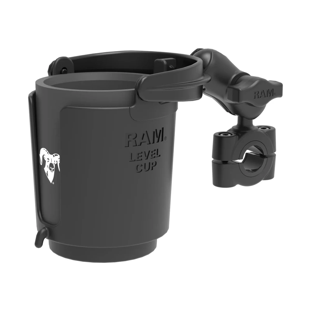 Подстаканник RAM MOUNTS M на 354-473 мл с основанием Torque 19-25 мм, шар 25 мм, RAM-B-408-75-1-A-132U