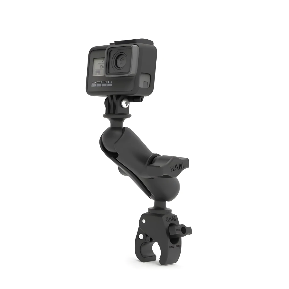 Крепление для GoPro RAM MOUNTS со струбцина 16-29 мм, двойное шаровое крепление, RAP-B-400-GOP1