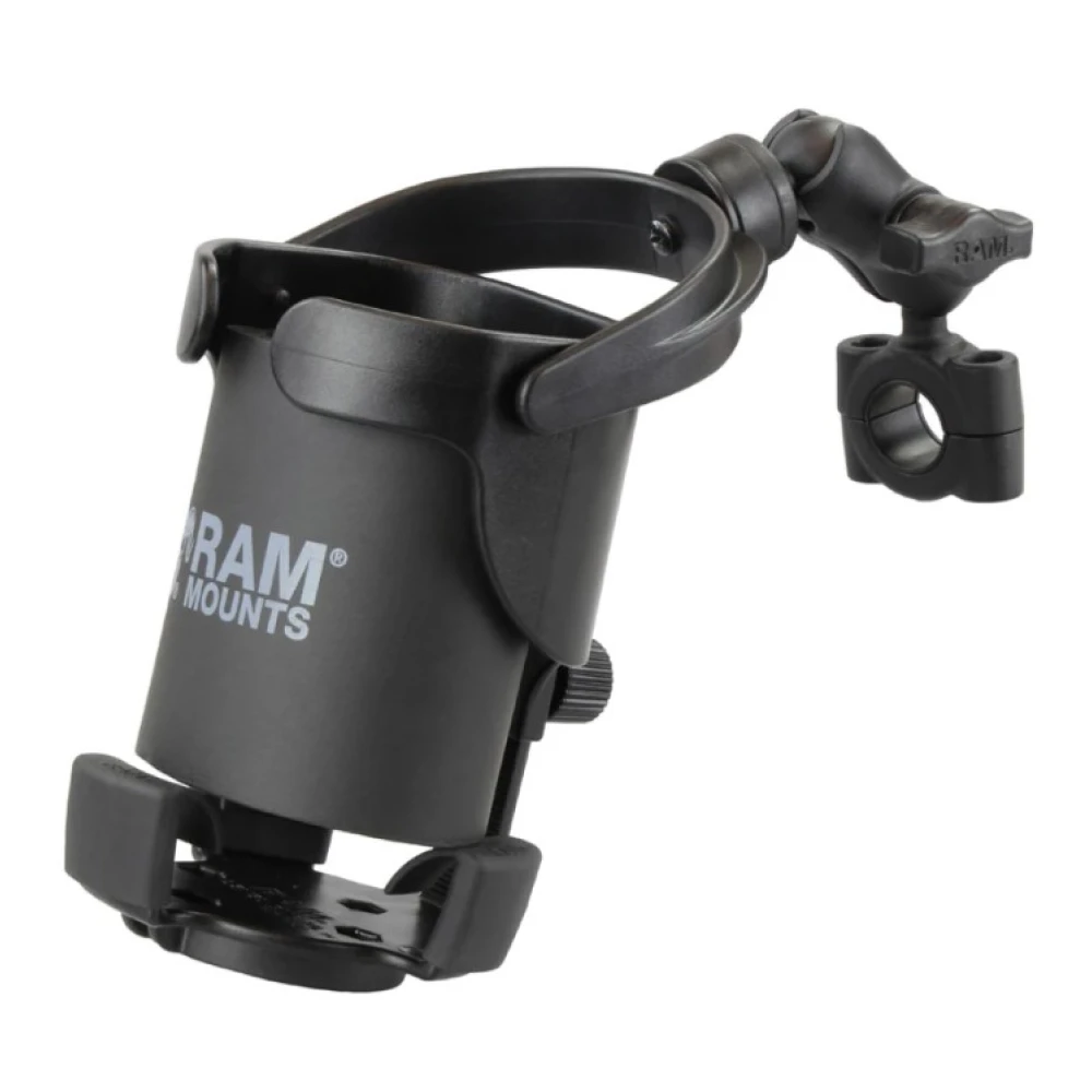Подстаканник RAM MOUNTS XL на 354-946 мл с основанием Torque 19-25 мм, шар 25 мм, RAM-B-408-75-1-A-417U
