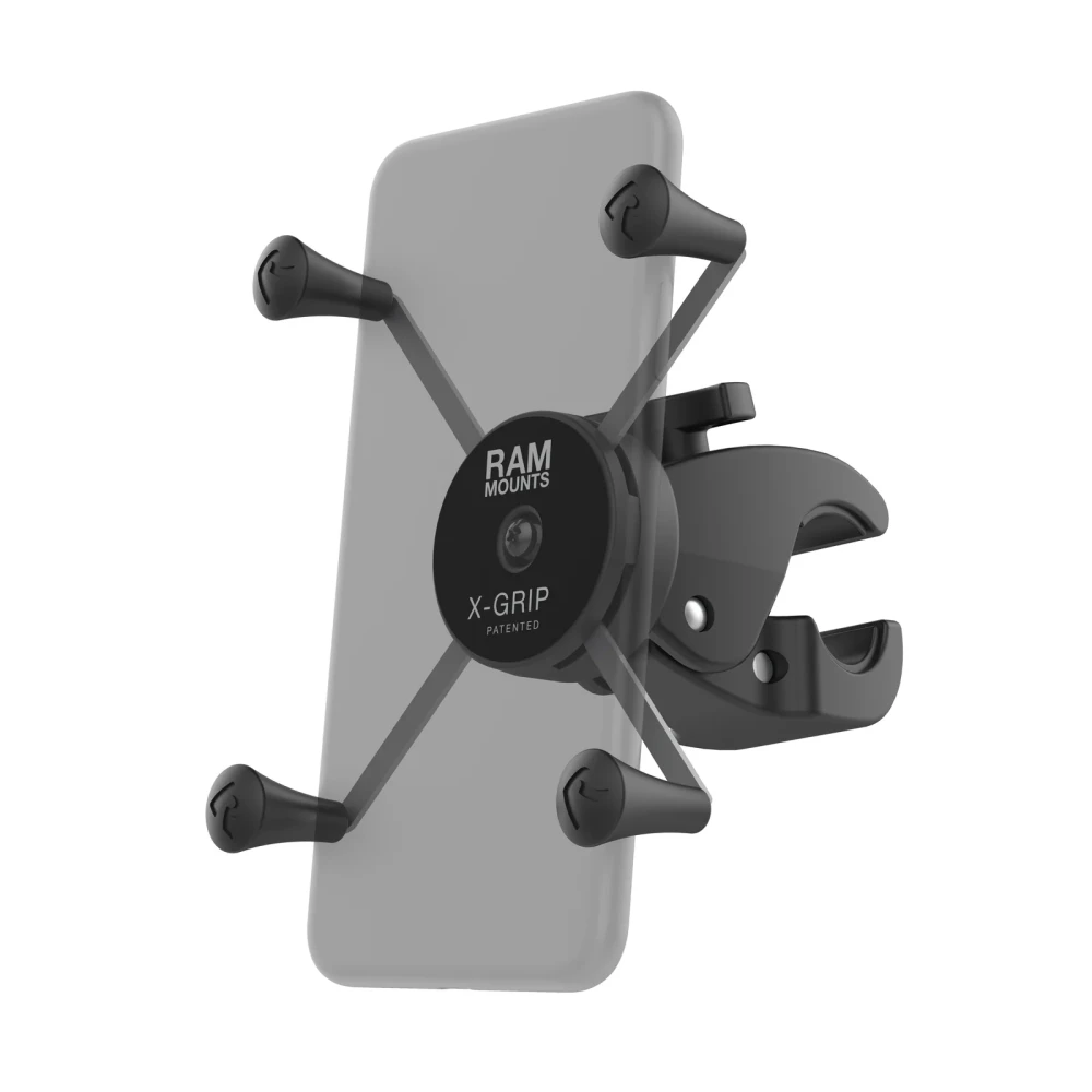 Крепление для большого телефона RAM MOUNTS X-Grip со струбциной Medium Tough-Claw 25 - 41 мм, RAM-HOL-UN10-404-2U