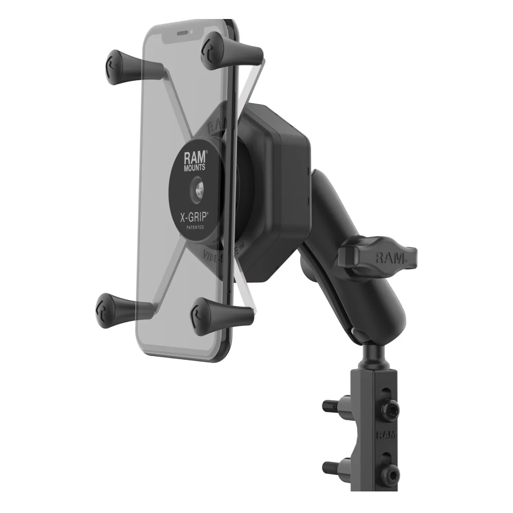 Крепление для большого телефона RAM MOUNTS  X-Grip с Vibe-Safe, RAM-B-174-UN10-462