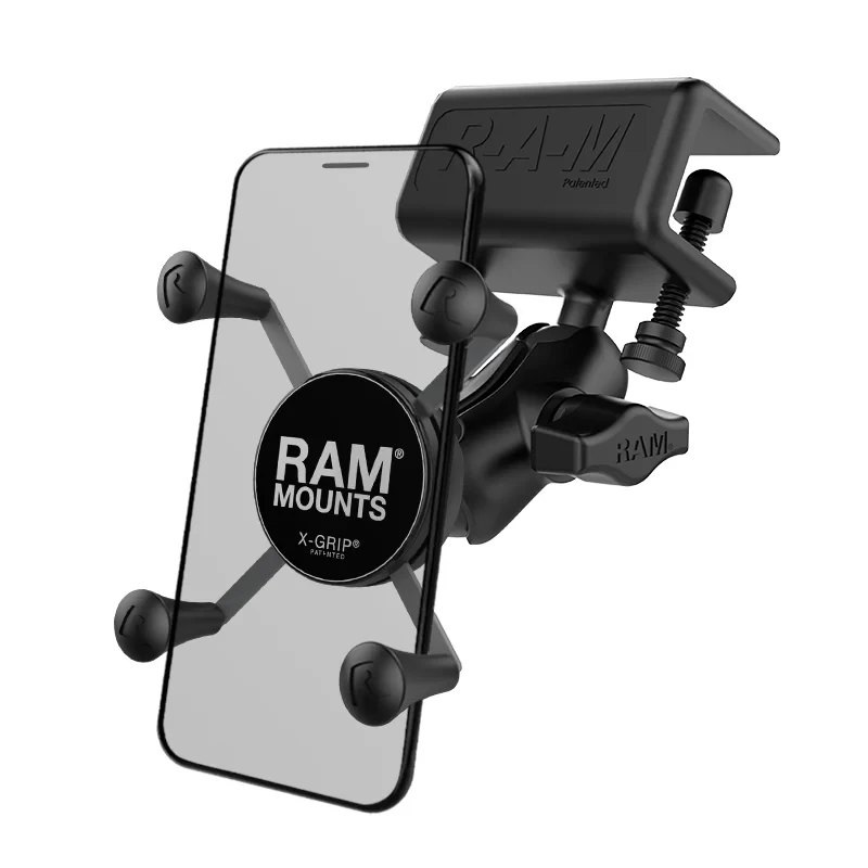 Крепление для телефона RAM MOUNTS X-Grip со струбциной 16 мм, RAM-B-177-UN7U