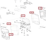514055567 Глушитель Для Ski Doo 514055987, 514055999, 514056198, 514056359