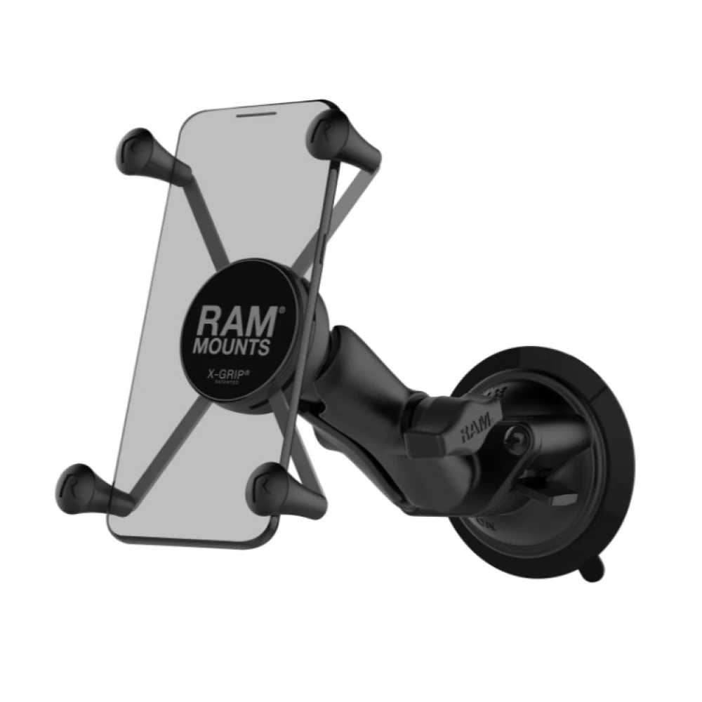 Крепление для большого телефона RAM MOUNTS X-Grip с присоской Twist-Lock, RAM-B-166-UN10U