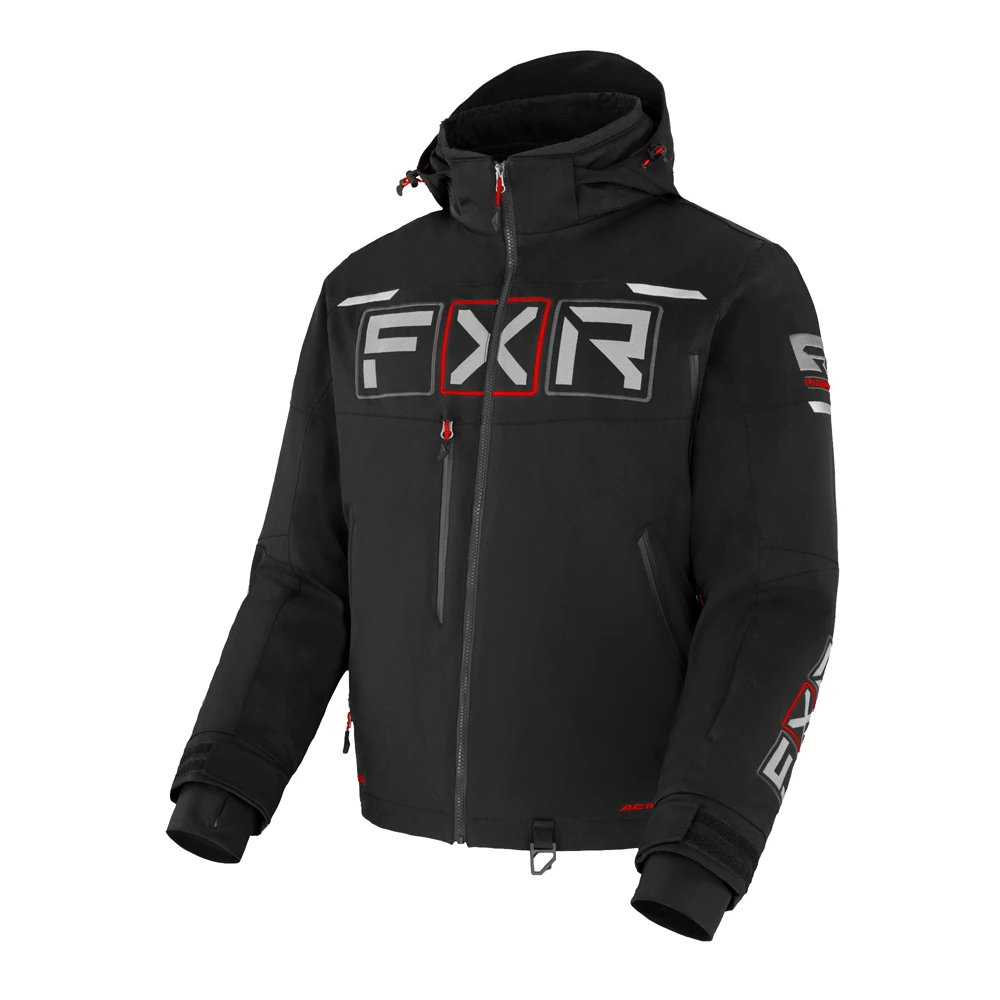 Куртка FXR Maverick с утеплителем Black/Red, M, 230018-1020-10