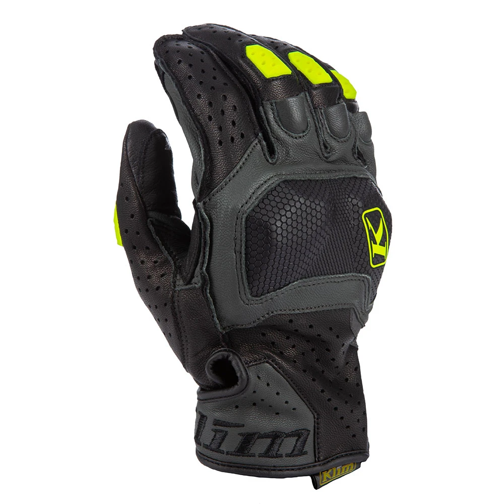 Перчатки Klim Badlands Aero Pro Short Black - Hi-Vis, XL, 3924-002-150-004