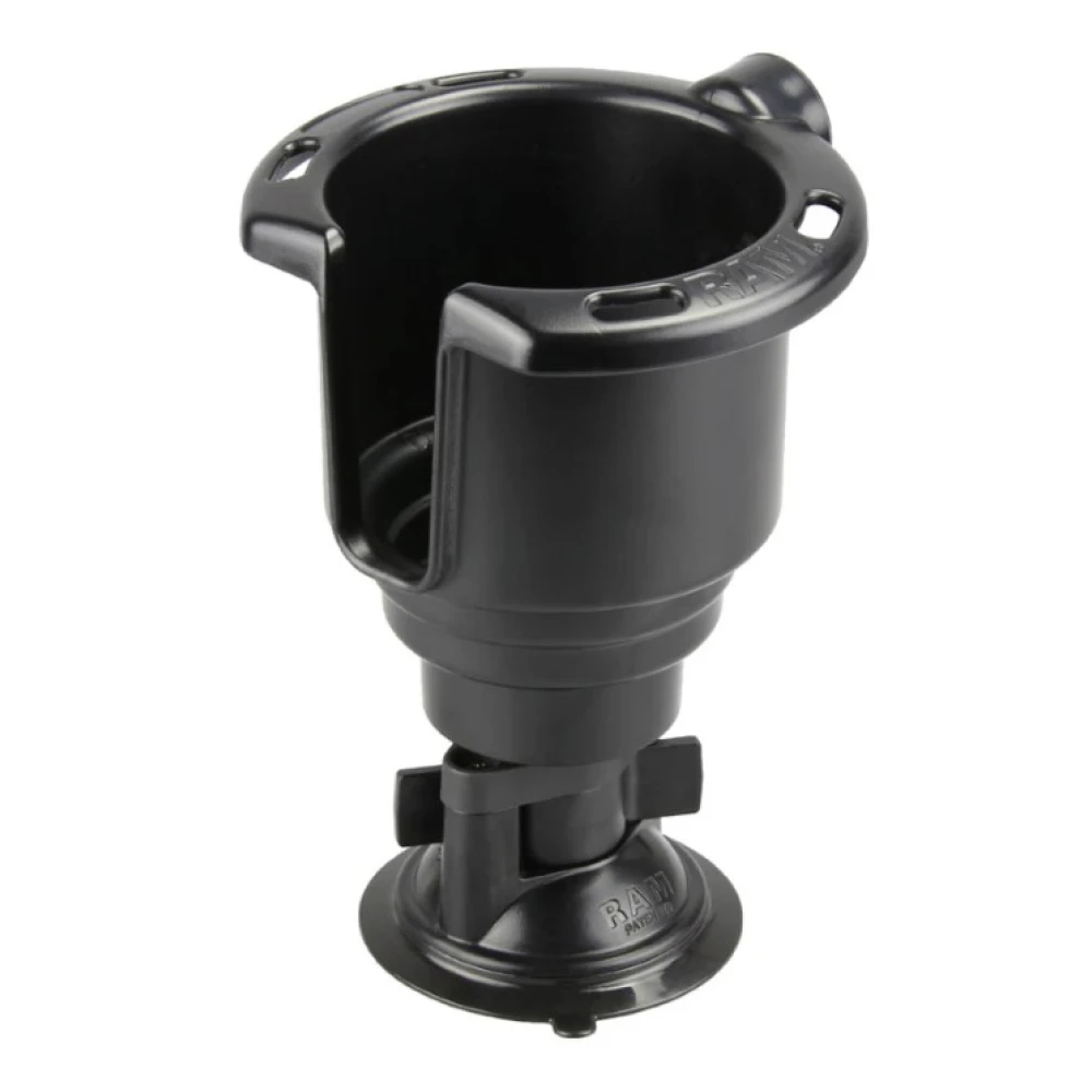 Подстаканник RAM MOUNTS на 354-946 мл с креплением на присоске Twist-Lock, RAP-224-429